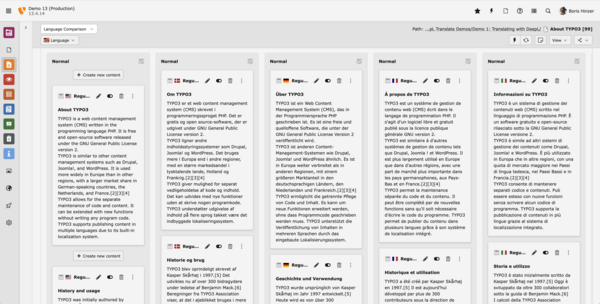 DeepL Translate v13 Demo DeepL Translate v13 Demo