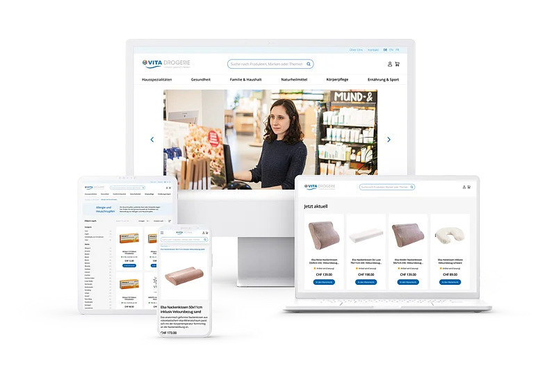 Vita Drogerie Multi Device Mockup
