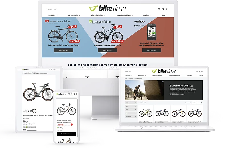Biketime - Magento Online Shop Magento Online Shop Biketime