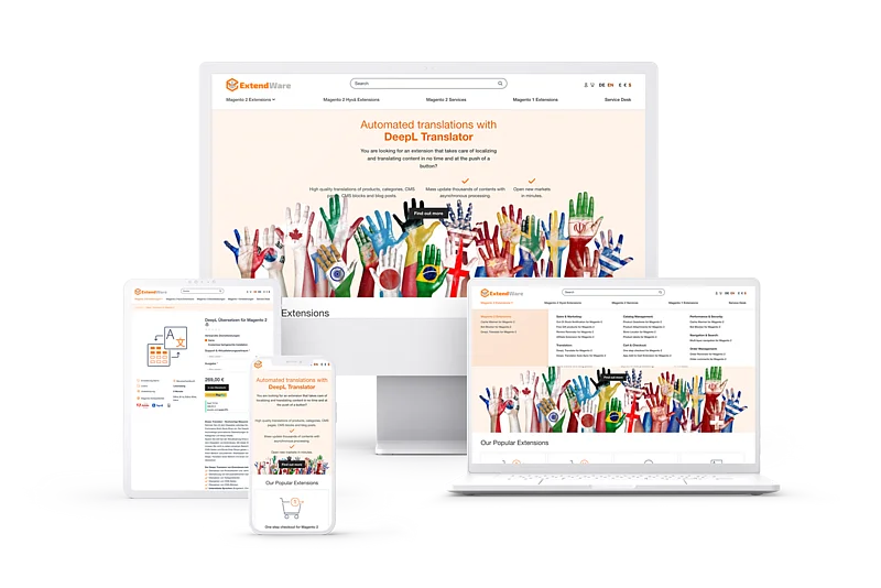 ExtendWare Multi Device Mockup