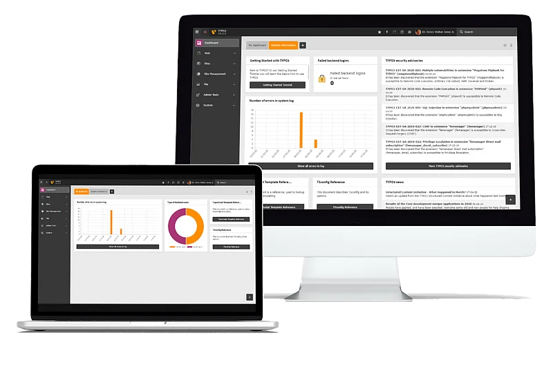 TYPO3 v10 LTS: Dashboard TYPO3 v10 LTS: Dashboard
