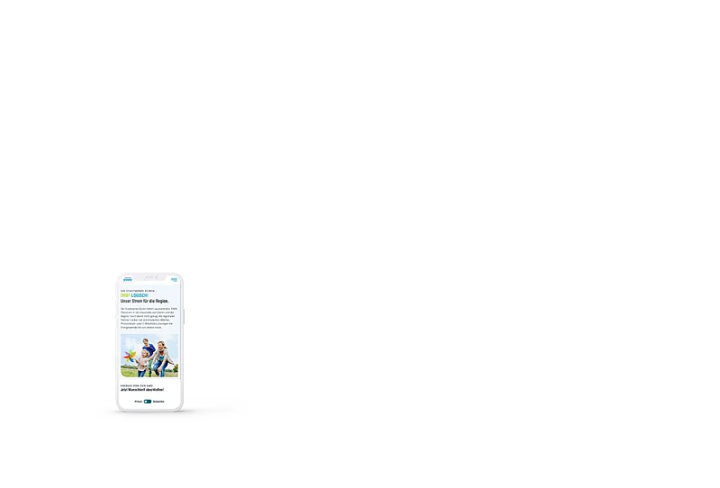 Stadtwerke Düren Mobile Mockup