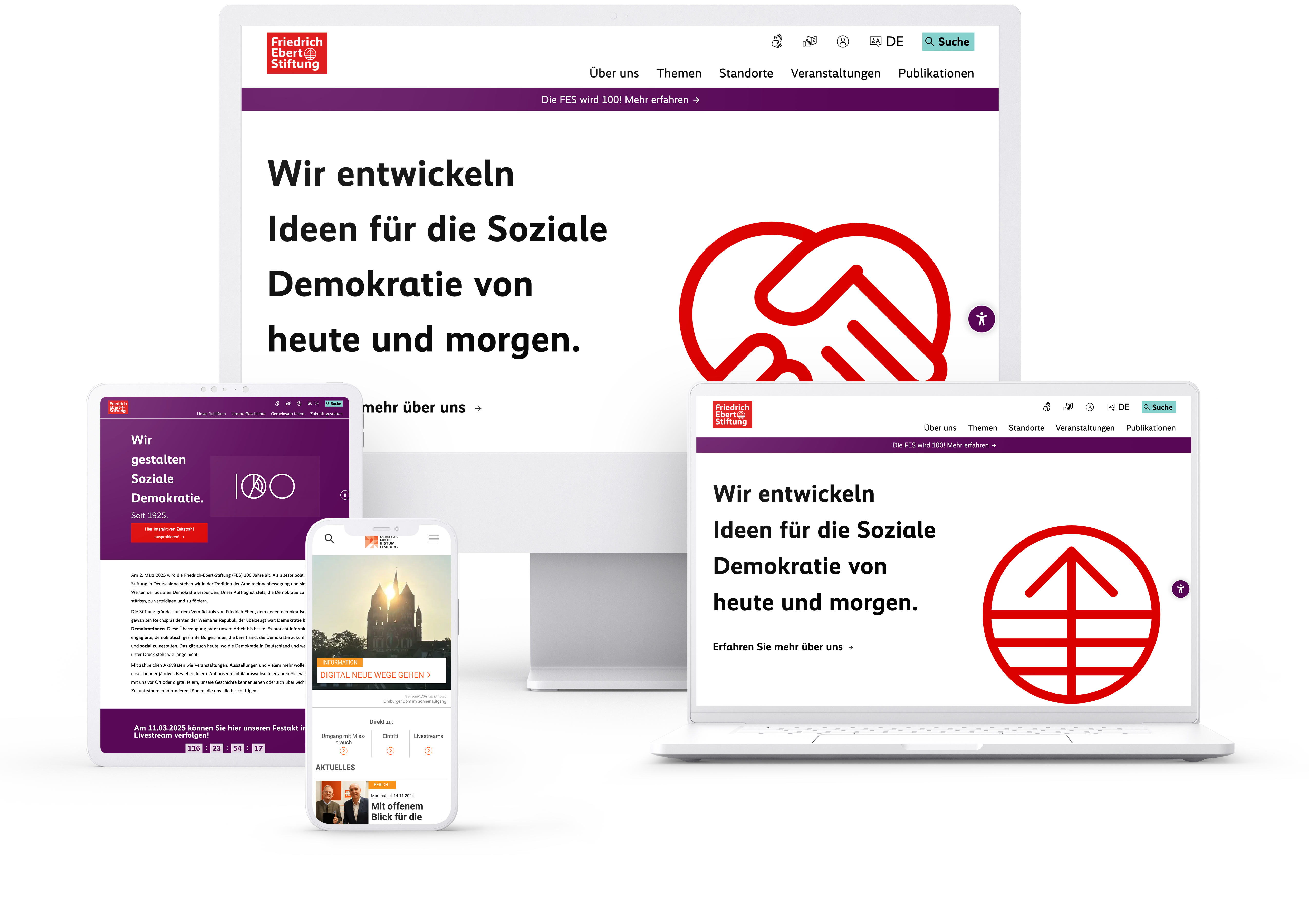 TYPO3 Website FES.de