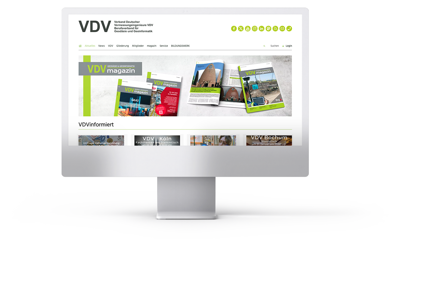 VDV iMac Mockup